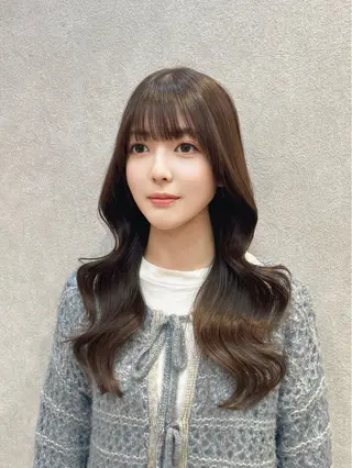 ロング カラー ヘアアレンジ SALOWIN銀座一丁目suite店所属・🩷韓国ヘア/ヨシン モリ🩷Maikaのヘアスタイル