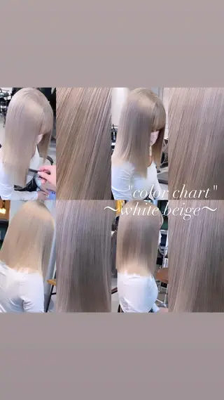 ミディアム カラー 💜ハイトーン💛 マジカルかいちゃんのヘアスタイル