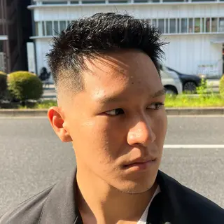 ショート メンズ 立川/メンズパーマ 厚進太郎のヘアスタイル