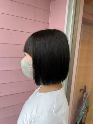 ショート ボヌールソレイユ所属・☁️彦坂唯有/ 透明感カラー☁️のヘアスタイル