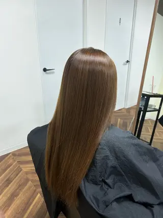 ロング カラー Aleap owl所属・saria [ALEAP]のヘアスタイル