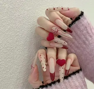 ネイル 長さだし専門店 M2　rikaのネイルデザイン