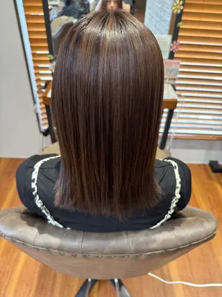 ミディアム 透明感×深み オリーブ🌿‬NAOのヘアスタイル