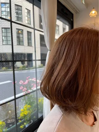 カラー 大矢 美奈子のヘアスタイル