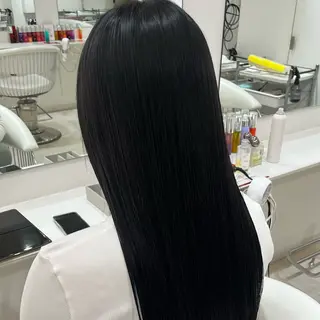 ロング カラー Parve Mix 森 美遥🇰🇷🩶のヘアスタイル