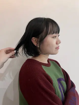 ショート カラー marin /カットモデルのヘアスタイル