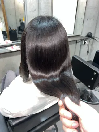 セミロング ONE EIGHTY 表参道所属・🫧髪質改善 縮毛矯正特化🫧中西のヘアスタイル