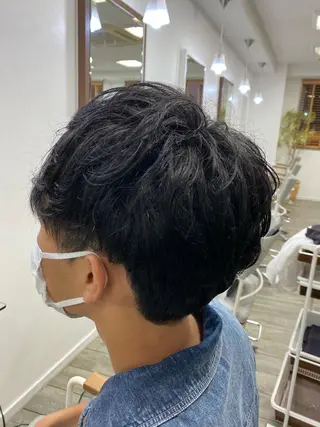 ショート メンズ Aloa登戸所属・武田 学のヘアスタイル