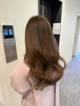 ロング カラー Dears 香芝店所属・関 優希のヘアスタイル