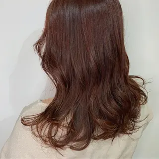 セミロング カラー HARUKA韓国ヘア /Luana梅田のヘアスタイル