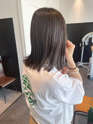 ショート カラー ヘアアレンジ アイブロウ ミニボブ/ブリーチ 🌈MISATOのヘアスタイル