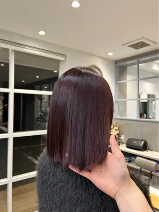 カラー ukyo/カラー/ ブリーチ/ハイライトのヘアスタイル