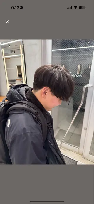 ショート メンズ nico TOKYO所属・ニュアンス/ センターパート/イノのヘアスタイル