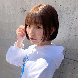 ショート 🌷お洒落推しカラー moe🐰🌷のヘアスタイル
