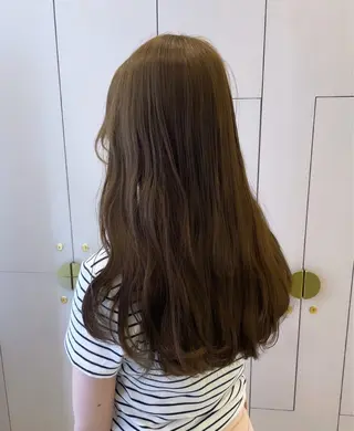 ロング カラー 暖色/オリーブカラー /中村未来🍒🫒のヘアスタイル