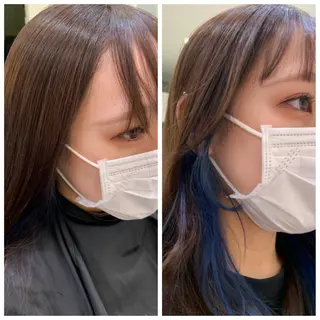 ロング カラー 🦋　大塚 絢　🦋のヘアスタイル