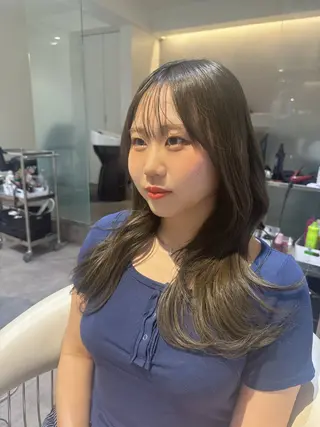 セミロング カラー 💎透明感カラー特化 💎TAISEIのヘアスタイル