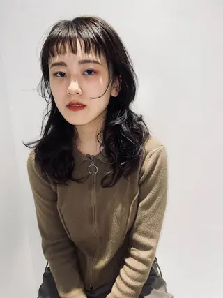 ミディアム こいけ ほのかのヘアスタイル