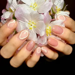 ネイル nail　milky 〜深夜にもネイル〜のネイルデザイン