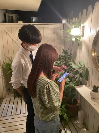 ロング ade omotesando所属・ボブ/レイヤー 表参道/runaのヘアスタイル