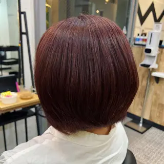 ショート カラー ＤＥＳＴ所属・吉野 瑳桜のヘアスタイル