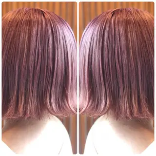 セミロング カラー 小山内 龍一郎 店長のヘアスタイル