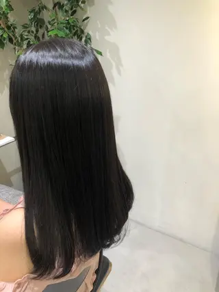 ロング カラー 斉藤 瑞恵のヘアスタイル