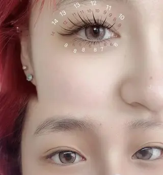 マツエク・マツパ Hanaai salon Rinのネイルデザイン