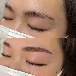 メンズ マツエク・マツパ アイブロウ GO TODAY SHAiRE SALON所属・𓂃◌𓈒𓐍 shioriのマツエク・マツパデザイン