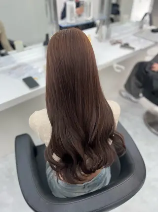 ロング ♡ナチュラルガーリー ♡ベージュ♡RINAのヘアスタイル