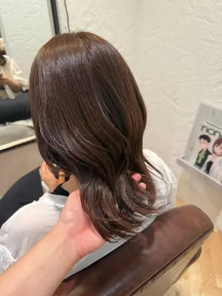 セミロング カラー hair salon  CAMON.所属・仙台/camon/ airiのヘアスタイル