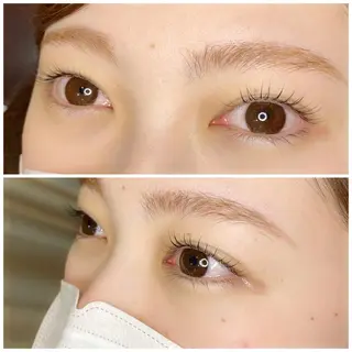 マツエク・マツパ アイブロウ 椿 優花のマツエク・マツパデザイン