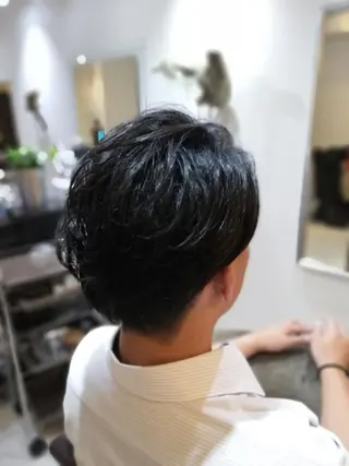 ショート メンズ 北林 弘展のヘアスタイル