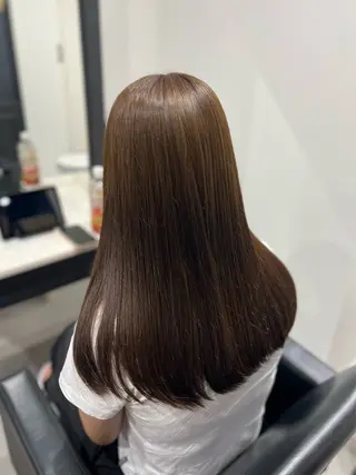 ロング カラー Dia ‎ アキヨシ ミユのヘアスタイル