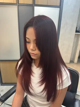 カラー 【ioe三宮】魅美 /カラー/髪質改善のヘアスタイル