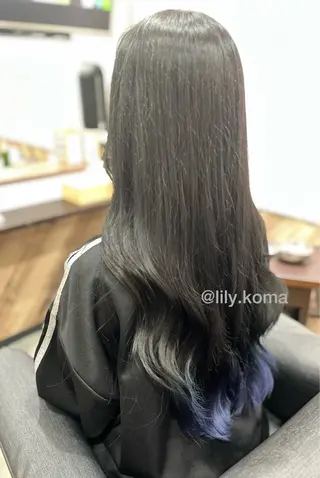 ロング カラー 🐥こ ま🐥のヘアスタイル