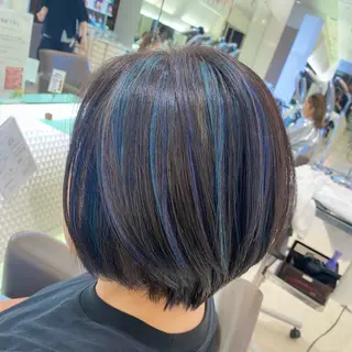 ショート カラー SALOWIN二子玉川South店所属・🌼デザインカラー 🌼kumicoのヘアスタイル