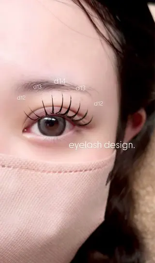 マツエク・マツパ 束感マツエク💛 ririkaのマツエク・マツパデザイン