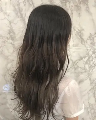 ロング カラー 東中野🥇美容室 FLOW東中野店のヘアスタイル