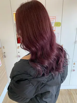 ロング カラー 🫧ウルフカット/ 畑中結衣🫧のヘアスタイル