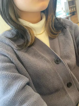 ミディアム カラー ✨横須賀髪質改善✨️ 加藤 百音のヘアスタイル