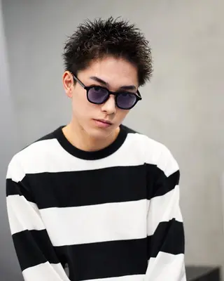 ショート パーマ fifth リュウセイのヘアスタイル