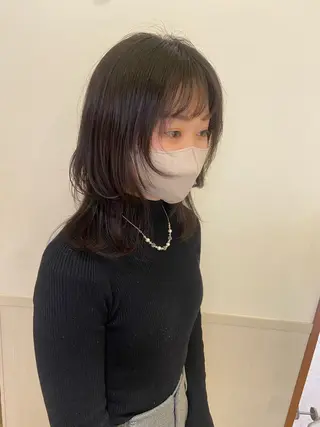 ミディアム 🐺ウルフ/レイヤー 似合わせ‎🤍沙羅のヘアスタイル