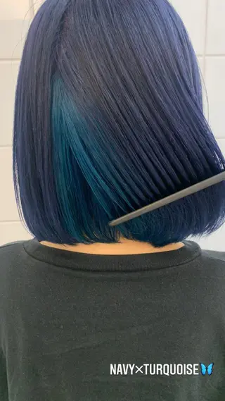 ショート カラー ヘアアレンジ 🧨ブリーチー×ボブ レイヤー💎じゅえるのヘアスタイル