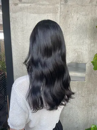 ロング 🦋MAHO🦋 デザインカラーのヘアスタイル
