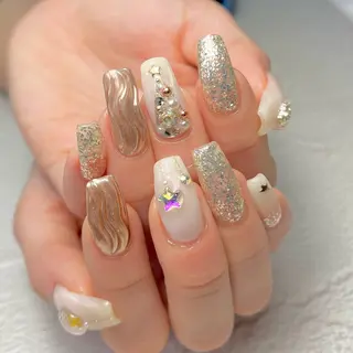 ネイル 丁寧カウンセリング 個性派ネイルyukoのネイルデザイン