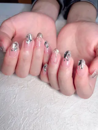 ネイル M🌷nail 長さだし専門店のネイルデザイン