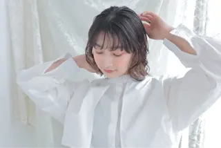 ミディアム Plaatje🤍 はるか‎🕊のヘアスタイル