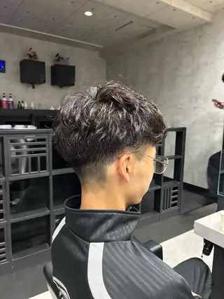 ショート パーマ メンズ メンズパーマ特化💈 髙木颯太💈のヘアスタイル