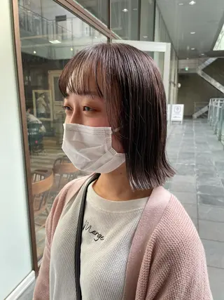 ショート 栄　mighty by H所属・不破一輝/栄/矢場町 ボブ/レイヤー/艶髪のヘアスタイル